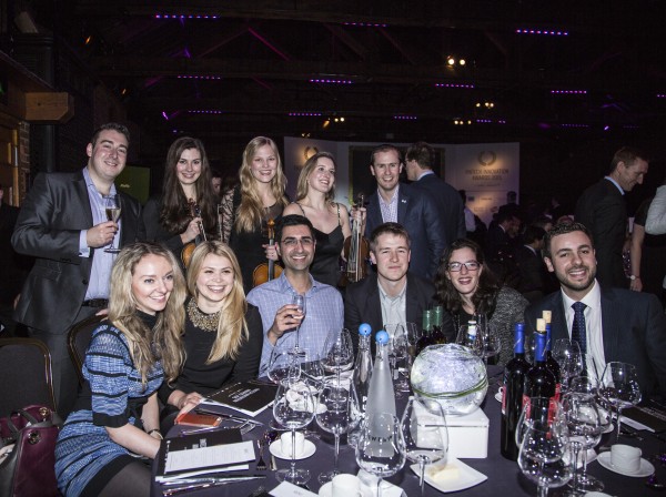 Celebrating at the FinTech Innovation Awards